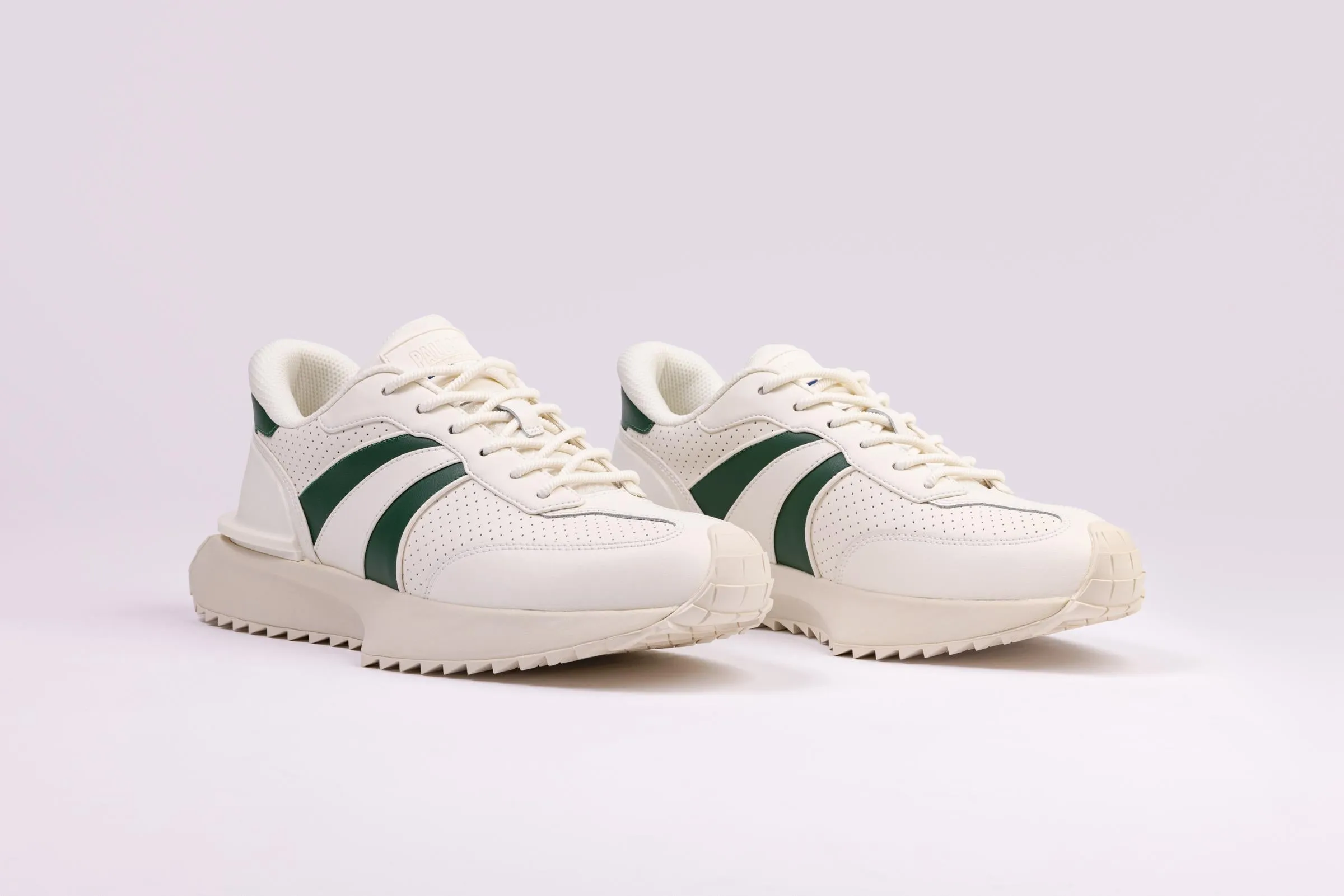 08639-102-M | MENS PALLAPORT JOGGER | WHITE /GREEN