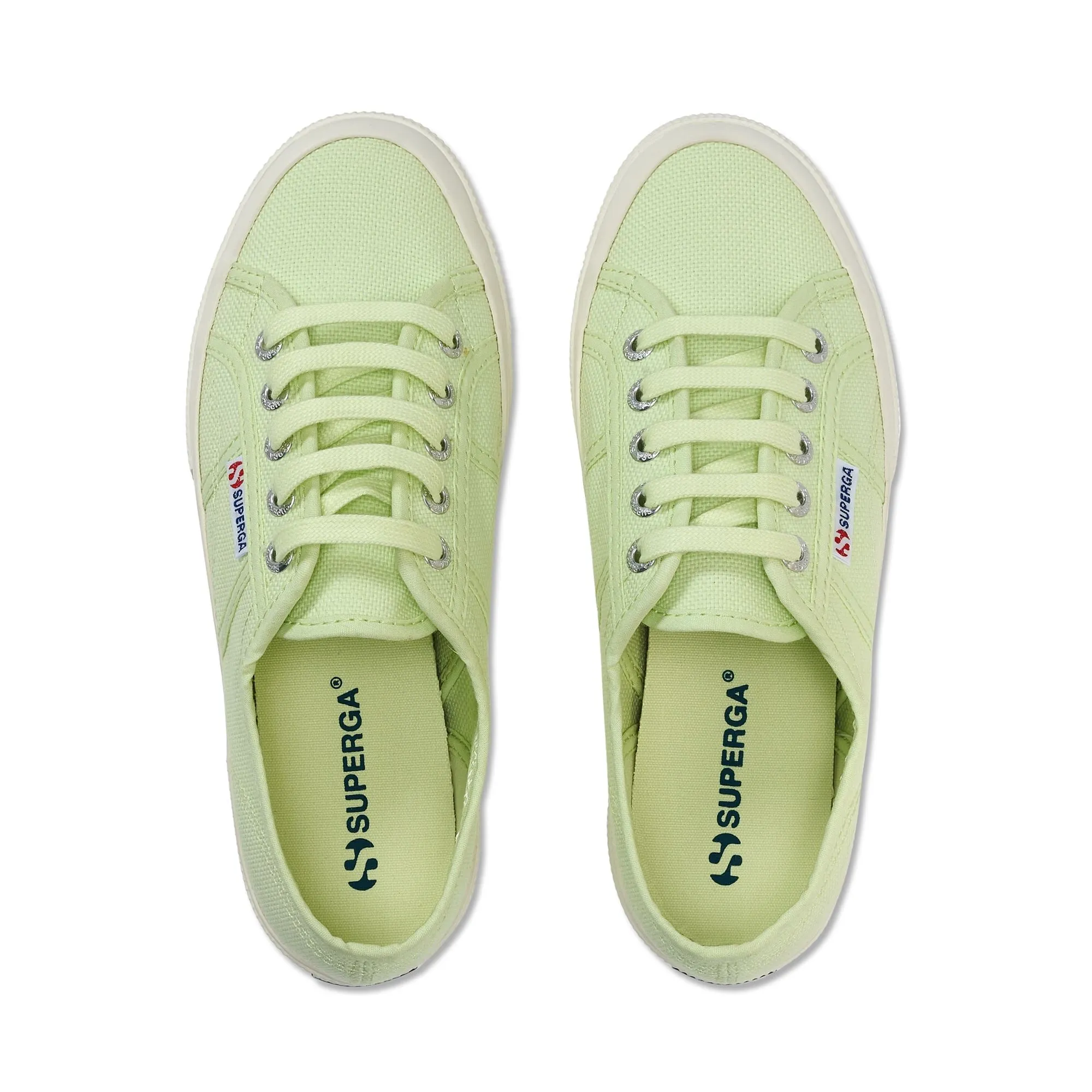 2750-COTU CLASSIC - Le Superga - Sneaker - Unisex - GREEN PRIMROSE-F AVORIO