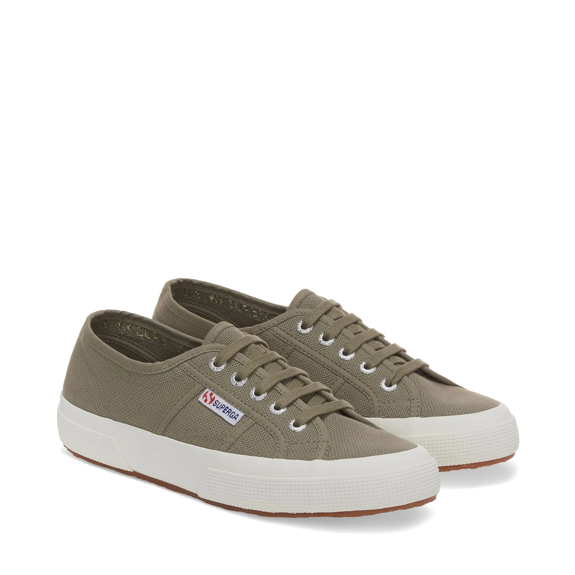 2750-COTU CLASSIC - Le Superga - Sneaker - Unisex - GREEN SAFARI-F AVORIO