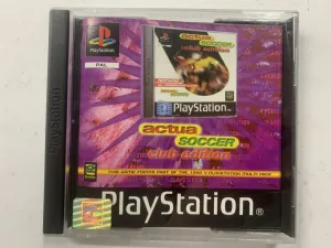 Actua Soccer Club Edition Complete In Original Case