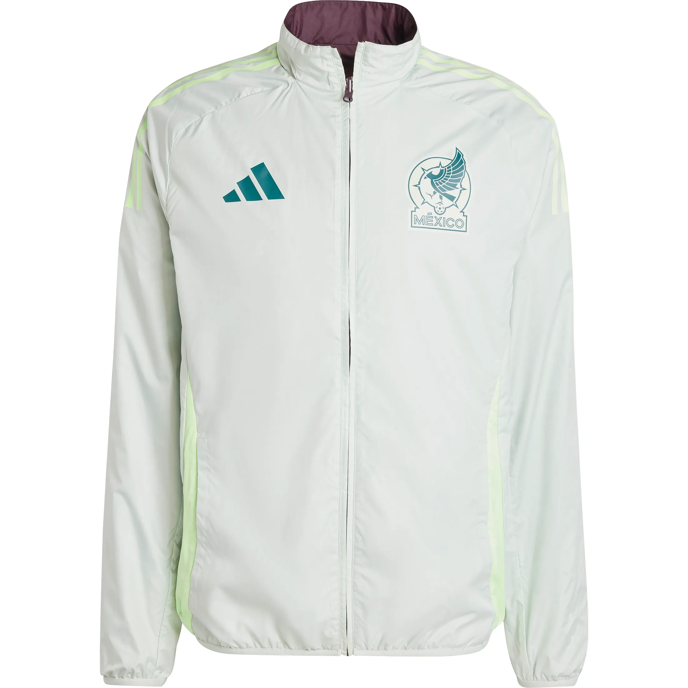 Adidas Mexico Men's 2024 Reversible Anthem Jacket
