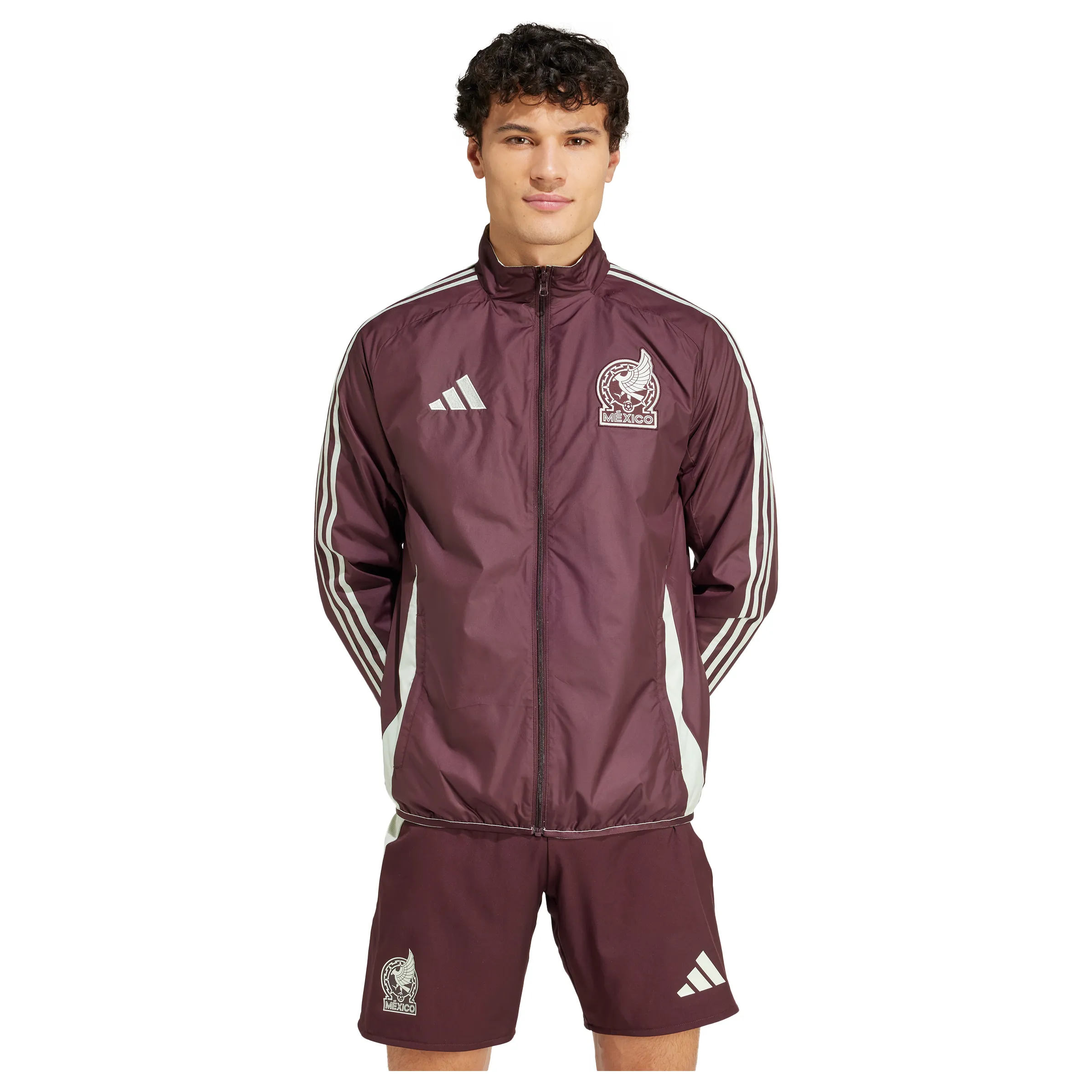 Adidas Mexico Men's 2024 Reversible Anthem Jacket