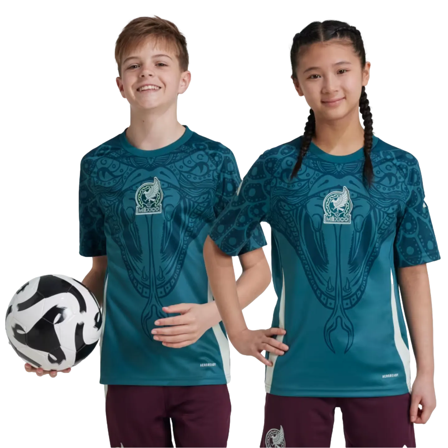 Adidas Mexico Youth Pre-Match Jersey