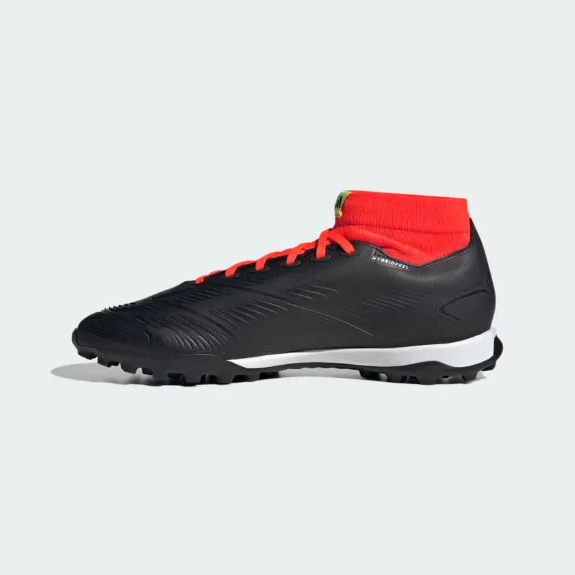 adidas Predator League TF Turf Soccer Cleat - Core Black/White/Solar Red