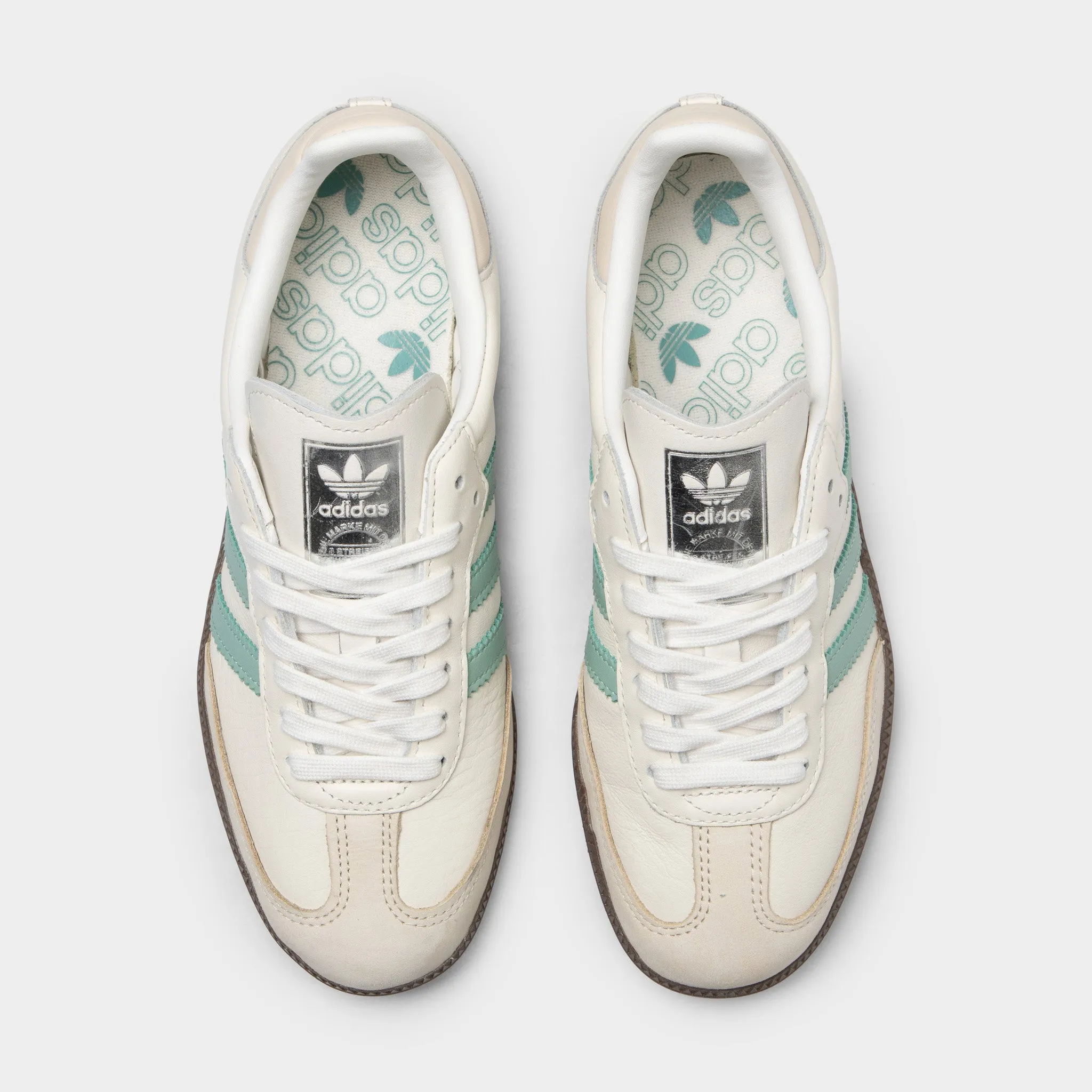 adidas Women's Samba OG Cloud White / Haze Green