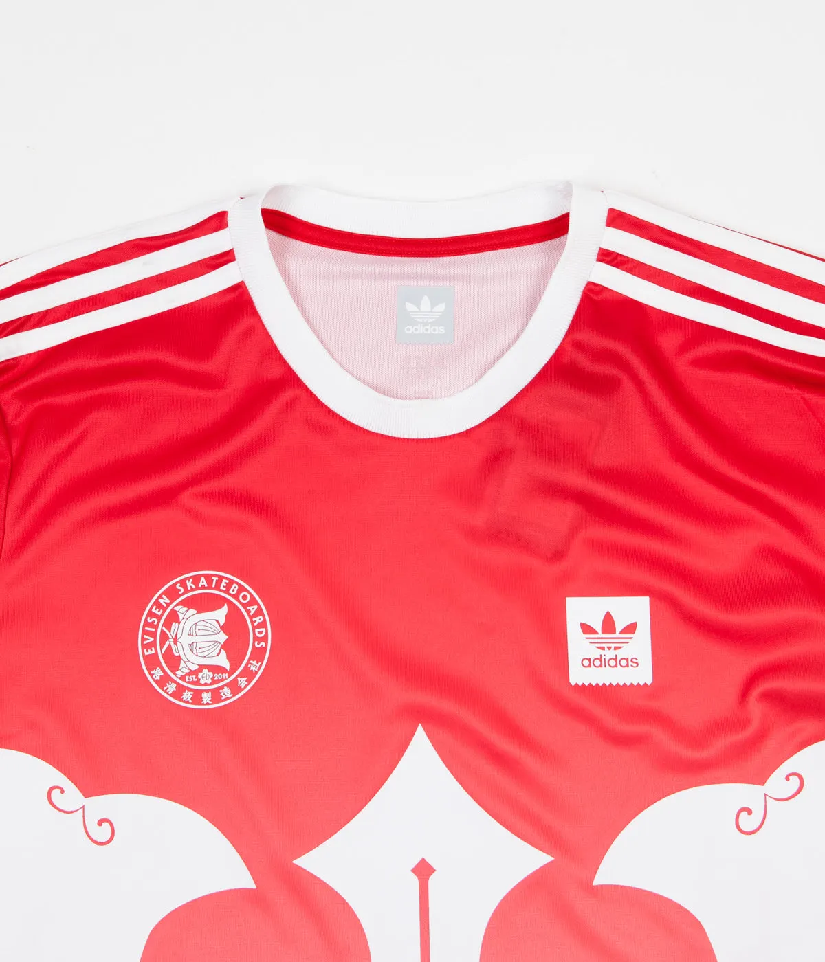 Adidas x Evisen Jersey - Scarlet / White