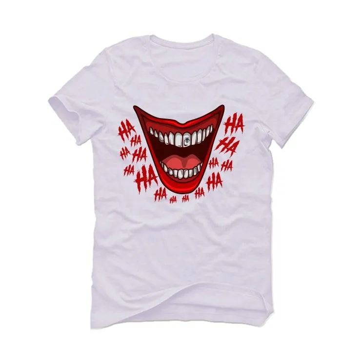 Air Jordan 1 “Bred Patent” White T-Shirt (joker)