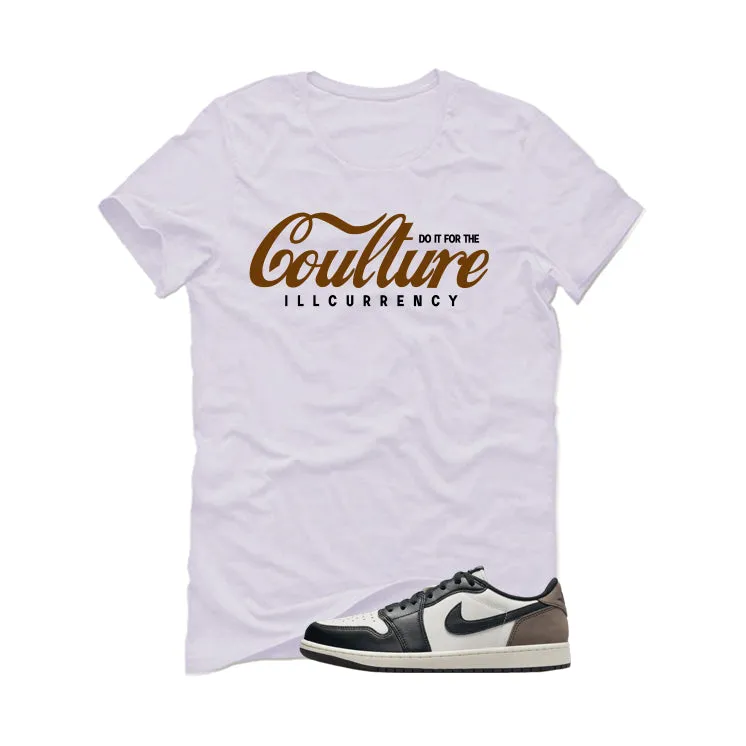 Air Jordan 1 Low OG Mocha White T-Shirt (Coulture)| illcurrency