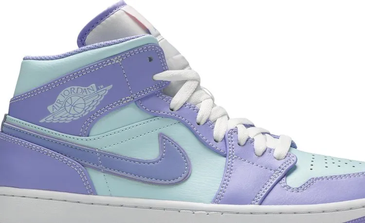 Air Jordan 1 Mid Purple Pulse sneakers, purple