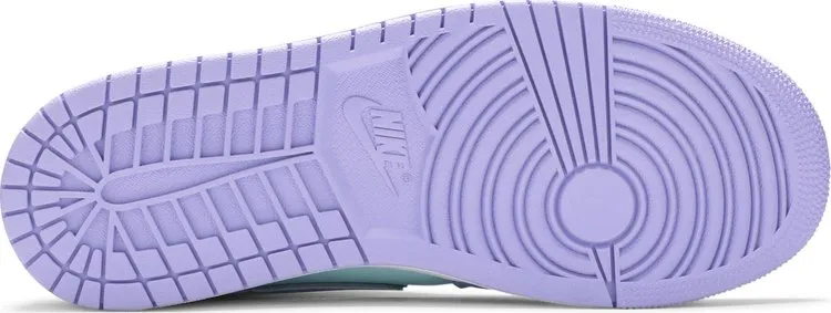 Air Jordan 1 Mid Purple Pulse sneakers, purple