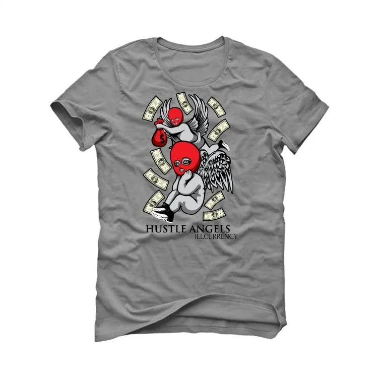 Air Jordan 12 “Playoffs” 2022 Grey T-Shirt (angels)