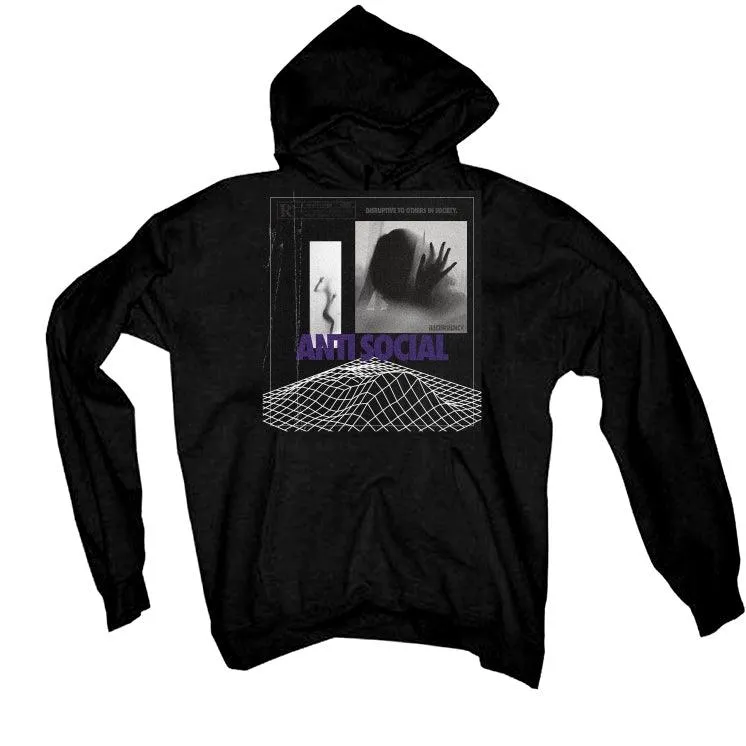 Air Jordan 13 “Court Purple” Black T-Shirt (ANTI SOCIAL)