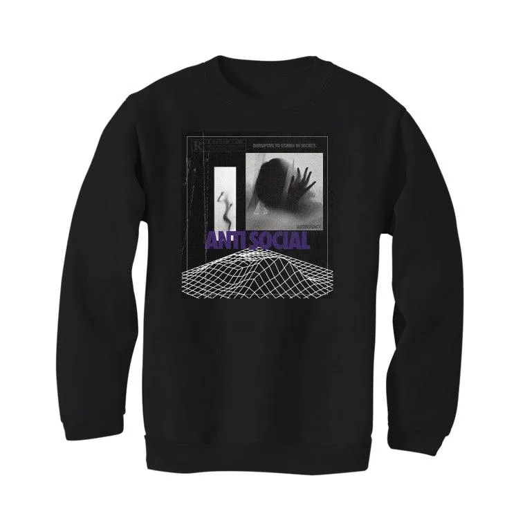 Air Jordan 13 “Court Purple” Black T-Shirt (ANTI SOCIAL)