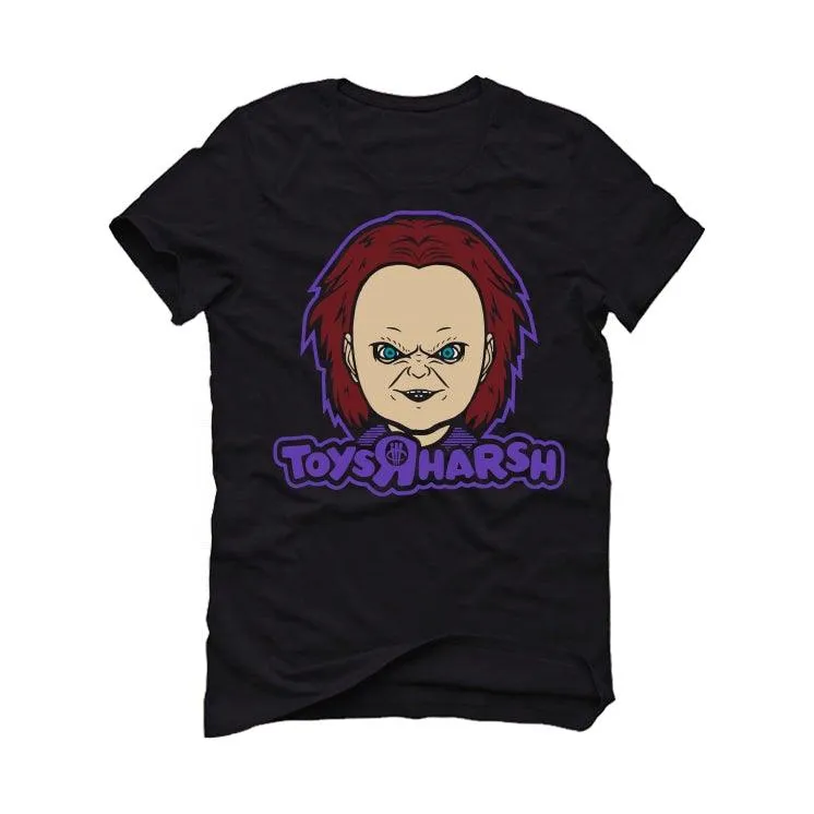 Air Jordan 13 “Court Purple” Black T-Shirt (TOYS R HARSH)