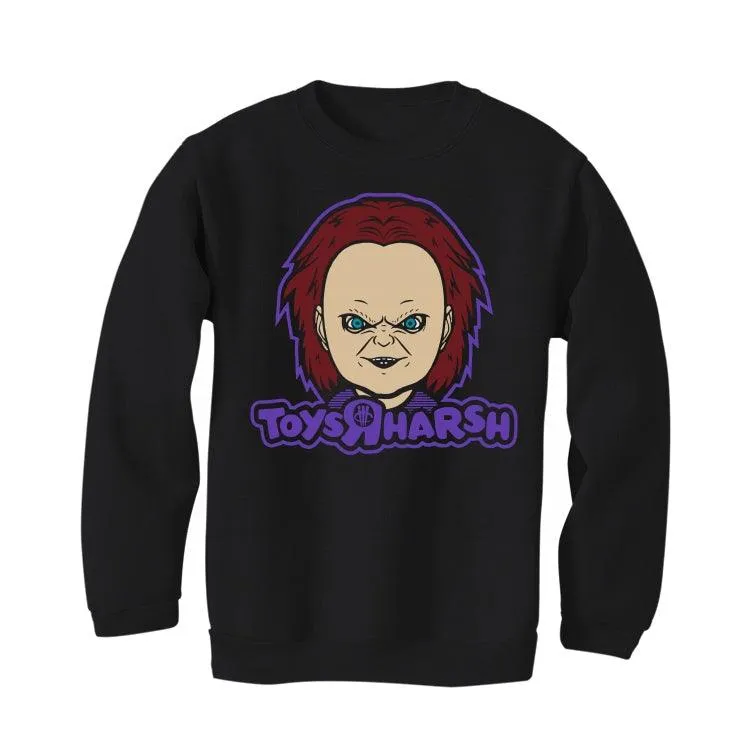 Air Jordan 13 “Court Purple” Black T-Shirt (TOYS R HARSH)