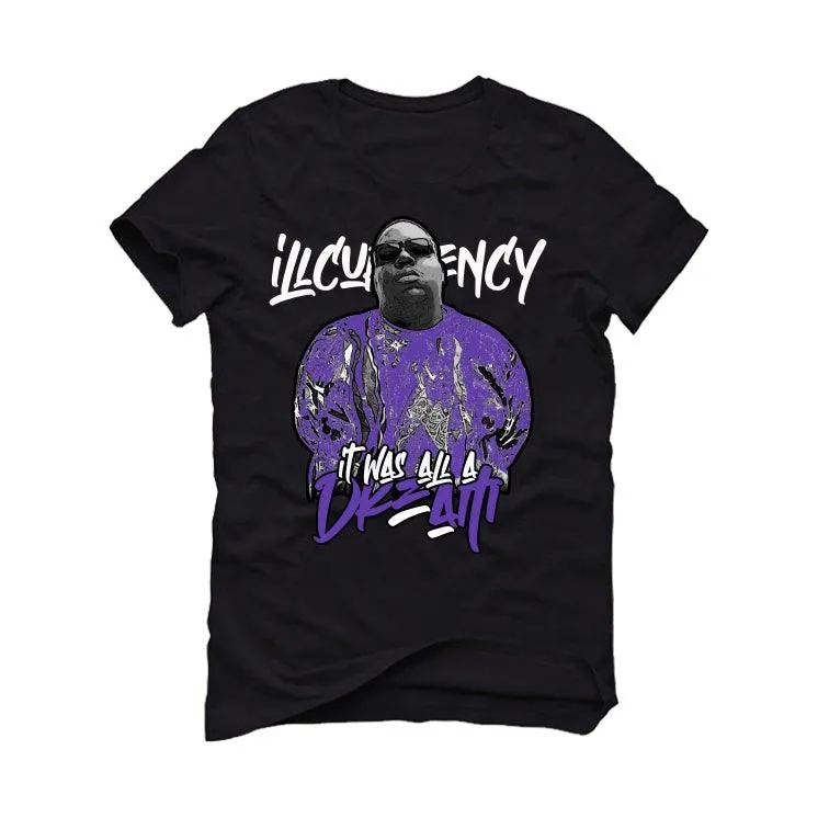 Air Jordan 13 “Court Purple” Black T-Shirt (Was all a dream)
