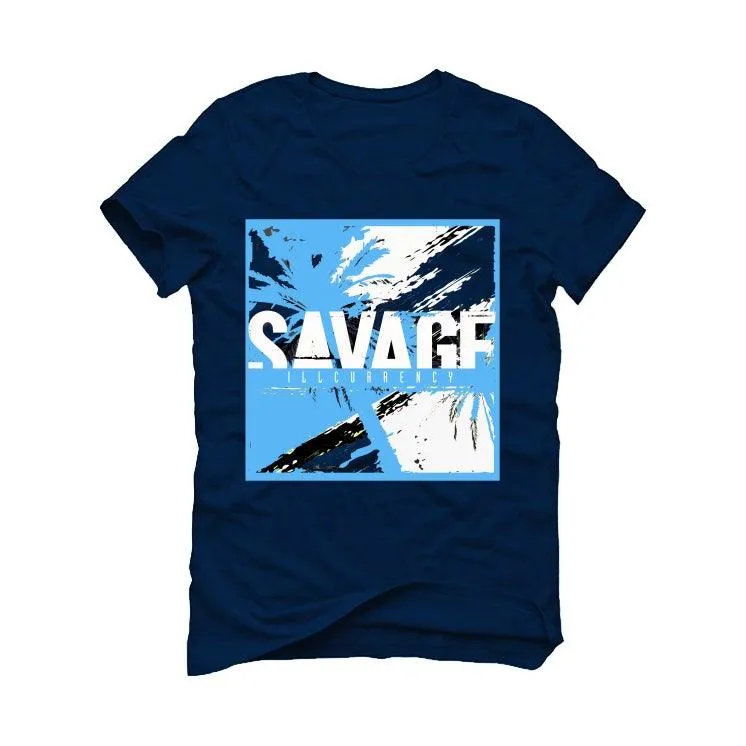 Air Jordan 13 “Obsidian” 2021 Navy Blue T-Shirt (Savage Illcurrency)