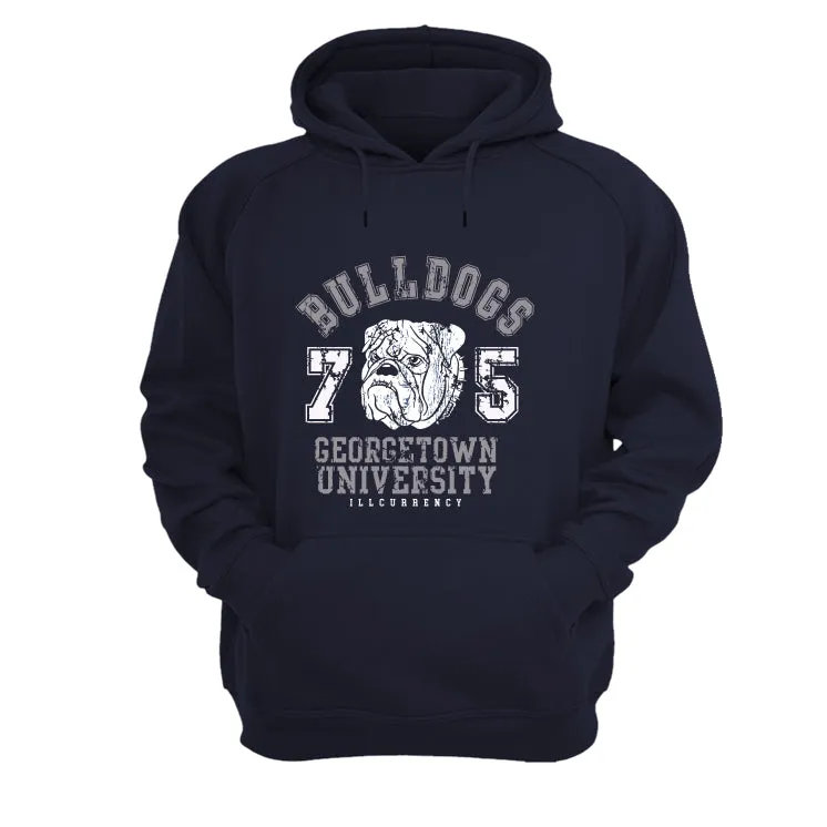 Air Jordan 5 “Georgetown” | illcurrency Navy Blue T-Shirt (Georgetown)