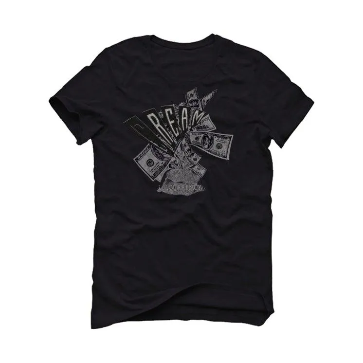 Air Jordan 5 “Oreo”2021 Black T-Shirt (C.R.E.A.M.)