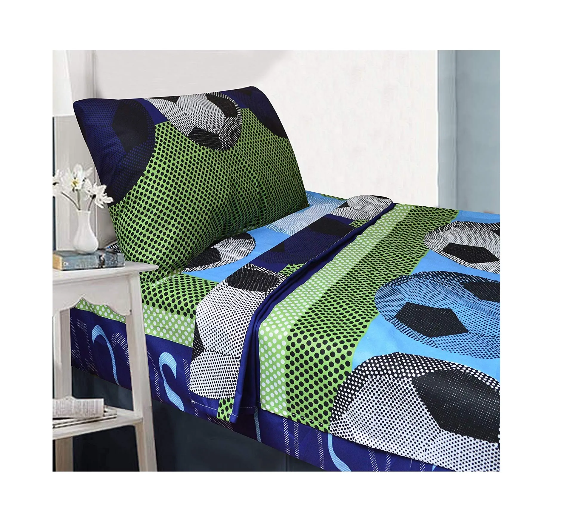 All American Collection Soccer Bedding Set