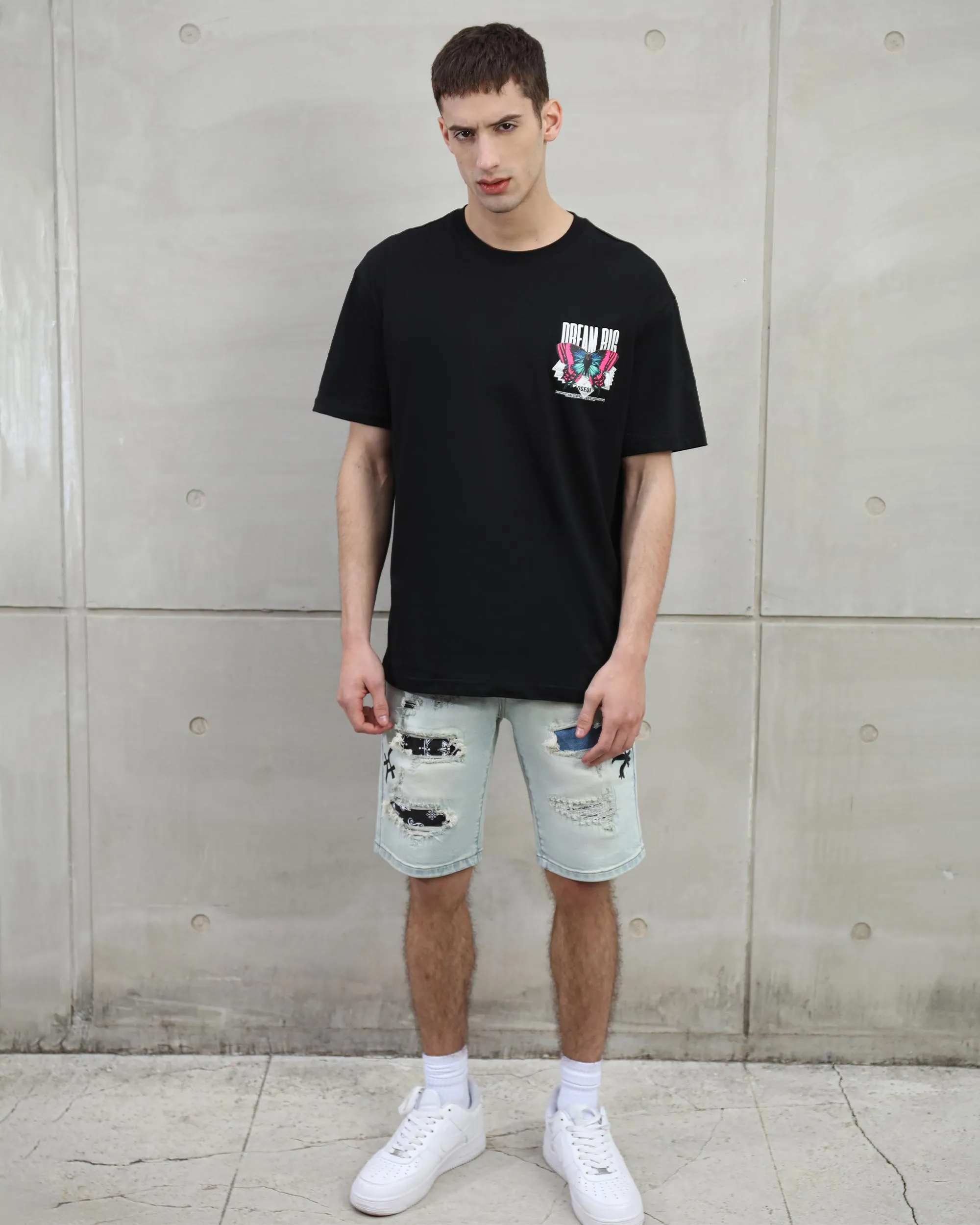 Alternative Style Graphic Print Tee-Mexico Local Delivery