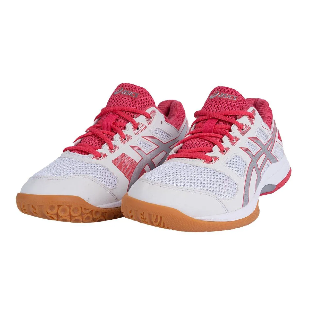 Asics Gelflare 6 Low-Top Sneakers Fabric Pink Colour For Women