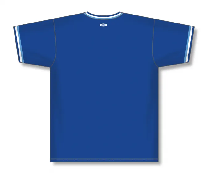 Athletic Knit (AK) S1333A-445 Adult Royal Blue/Sky Blue/White Soccer Jersey
