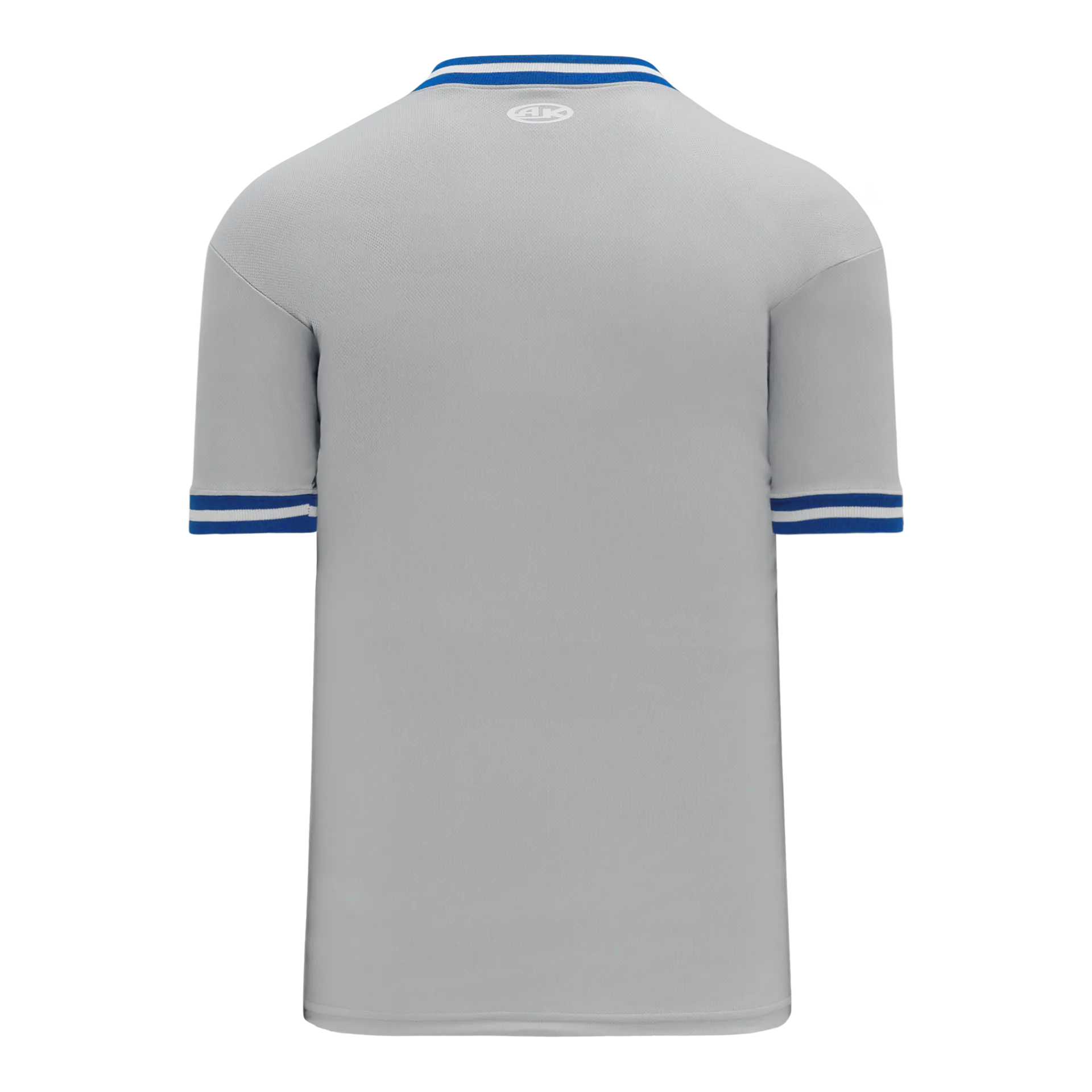 Athletic Knit (AK) S1333A-450 Adult Grey/Royal Blue/White Soccer Jersey