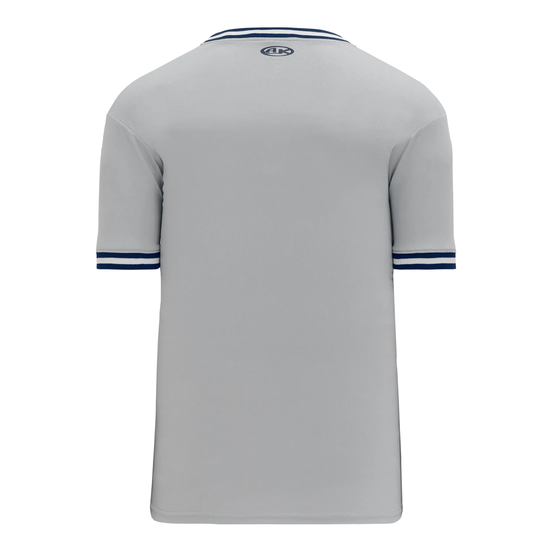 Athletic Knit (AK) S1333A-548 Adult Grey/Navy/White Soccer Jersey