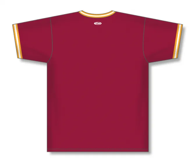 Athletic Knit (AK) S1333Y-427 Youth AV Red/Gold/White Soccer Jersey