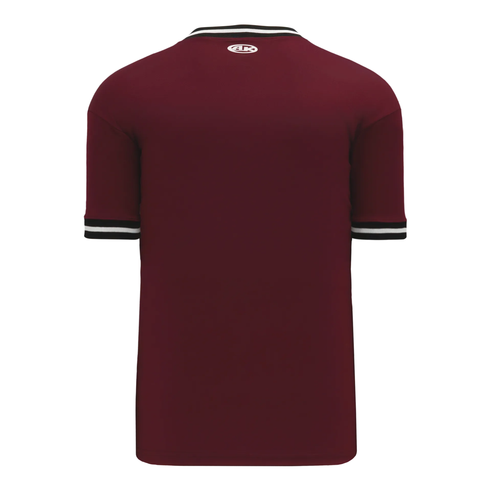 Athletic Knit (AK) S1333Y-443 Youth Maroon/Black/White Soccer Jersey