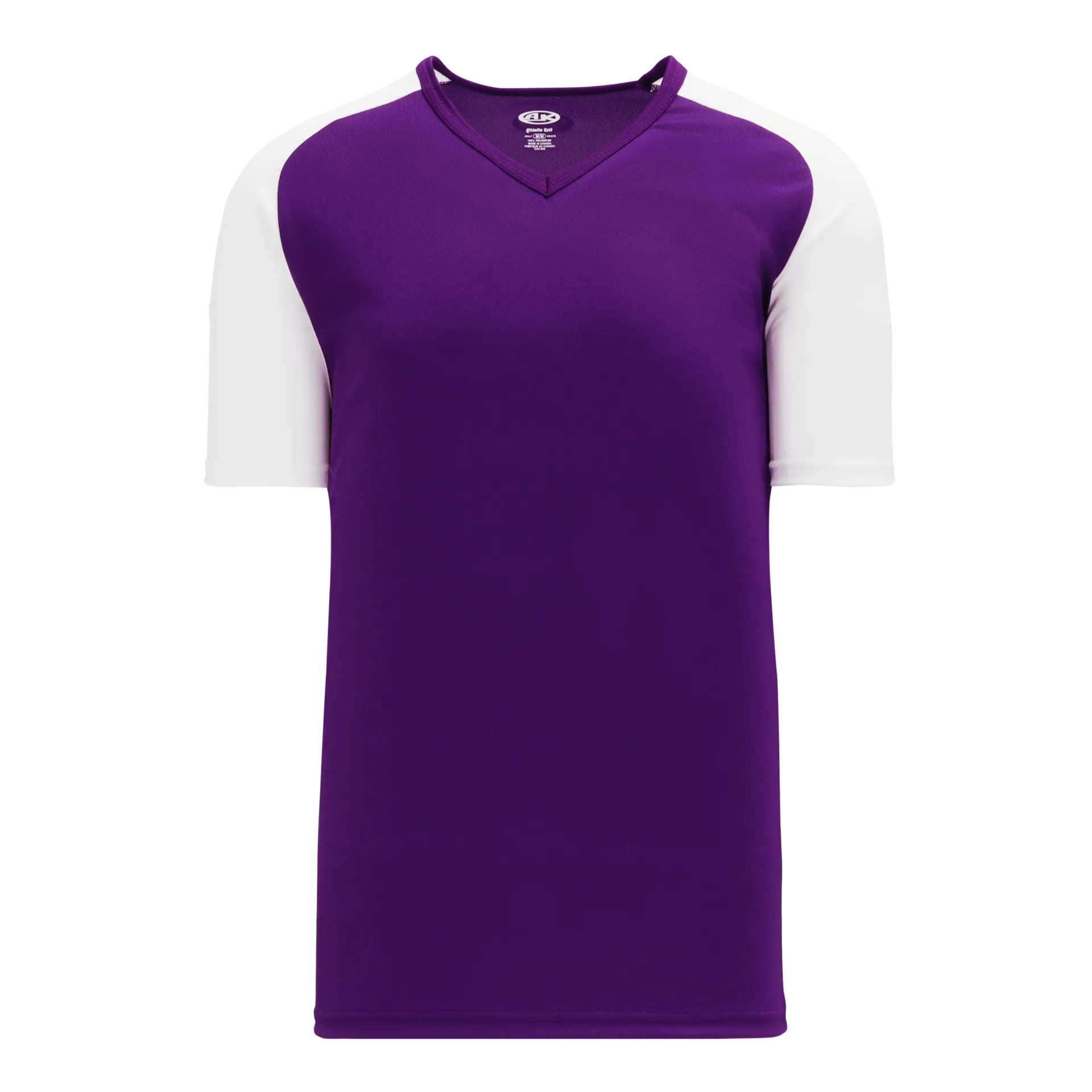 Athletic Knit (AK) S1375L-220 Ladies Purple/White Soccer Jersey