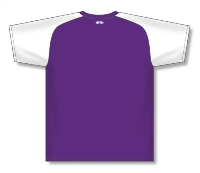 Athletic Knit (AK) S1375L-220 Ladies Purple/White Soccer Jersey