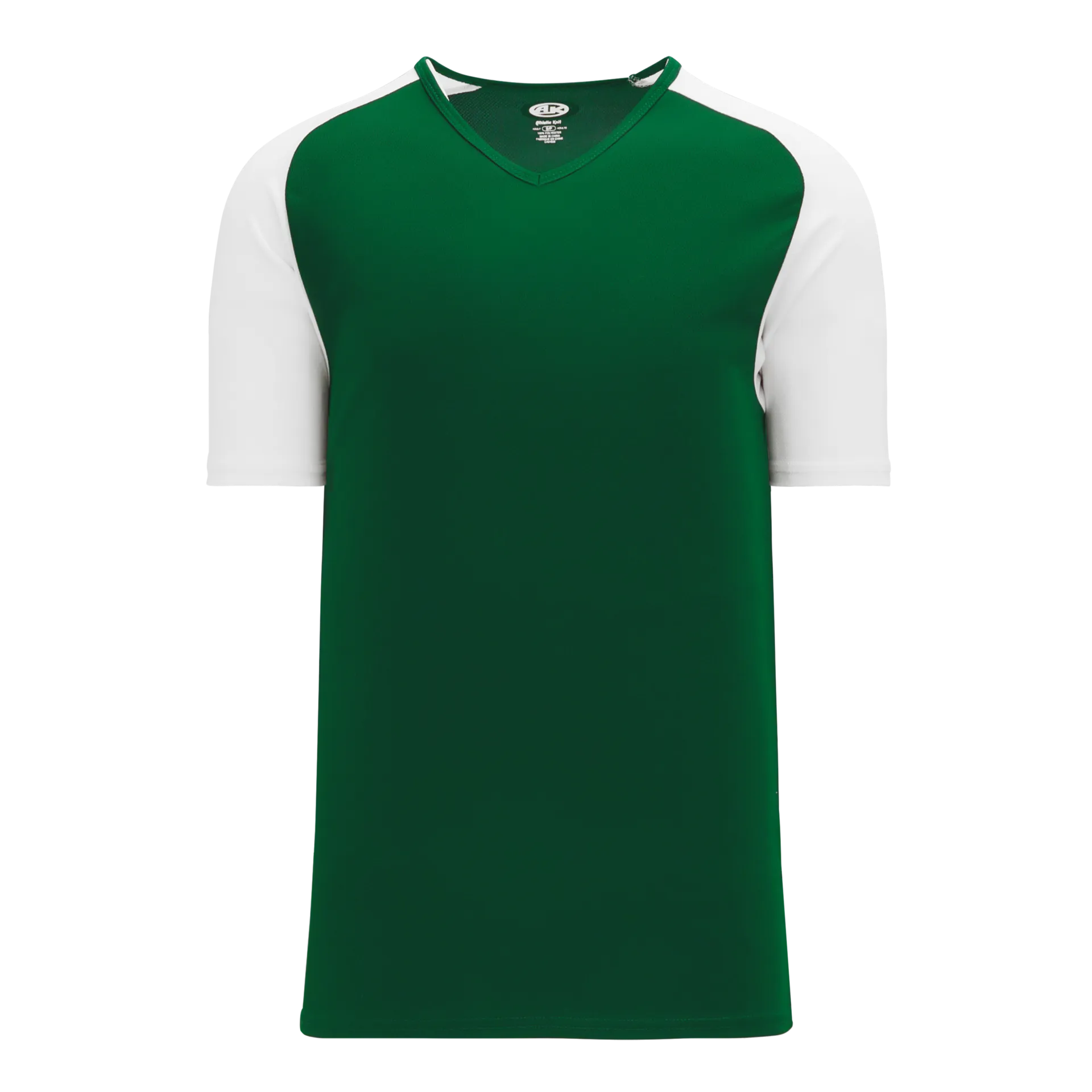 Athletic Knit (AK) S1375L-260 Ladies Dark Green/White Soccer Jersey
