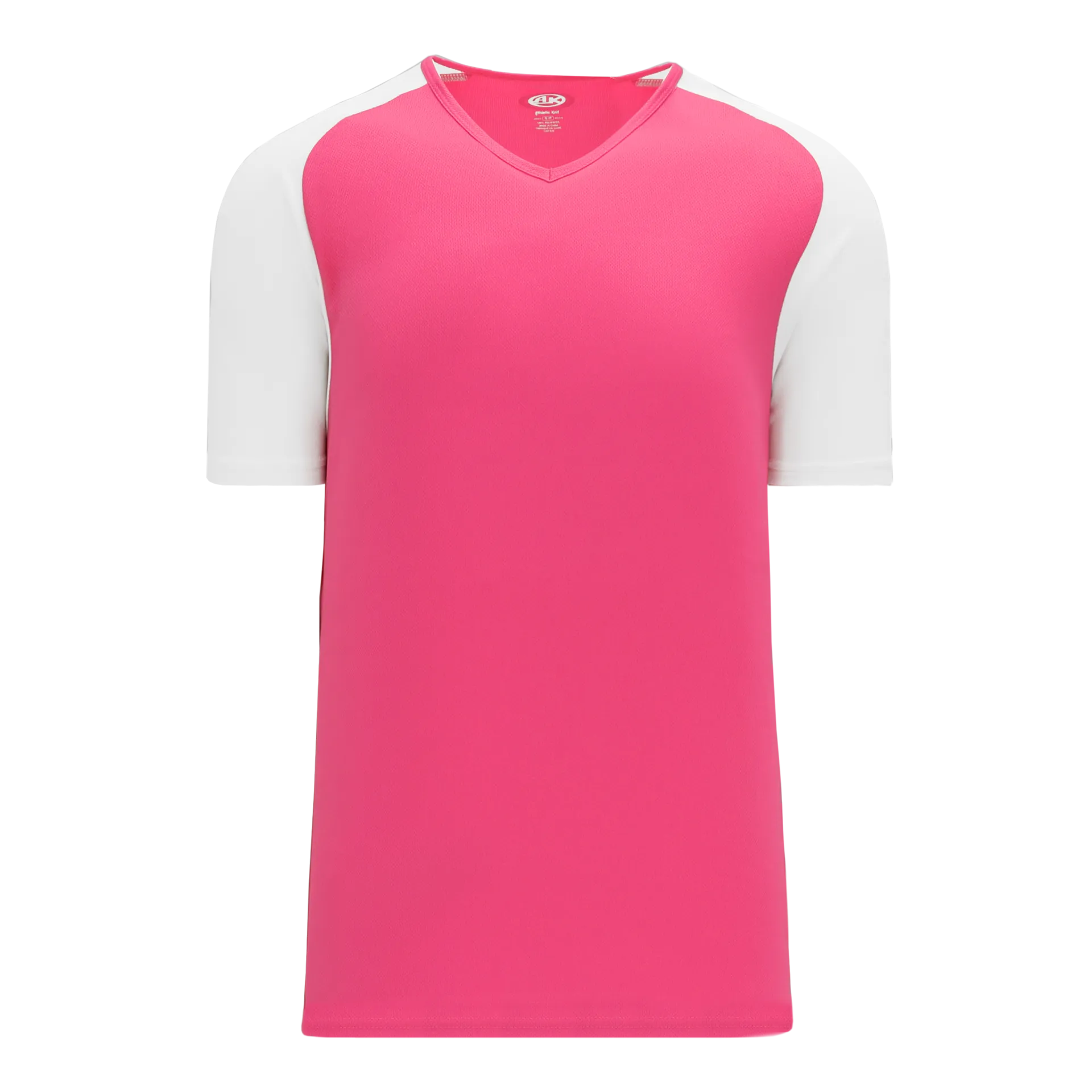 Athletic Knit (AK) S1375L-275 Ladies Pink/White Soccer Jersey