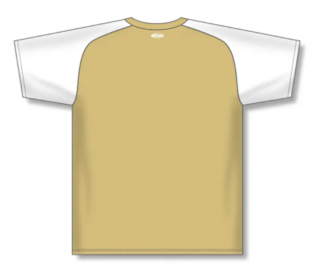 Athletic Knit (AK) S1375L-280 Ladies Vegas Gold/White Soccer Jersey