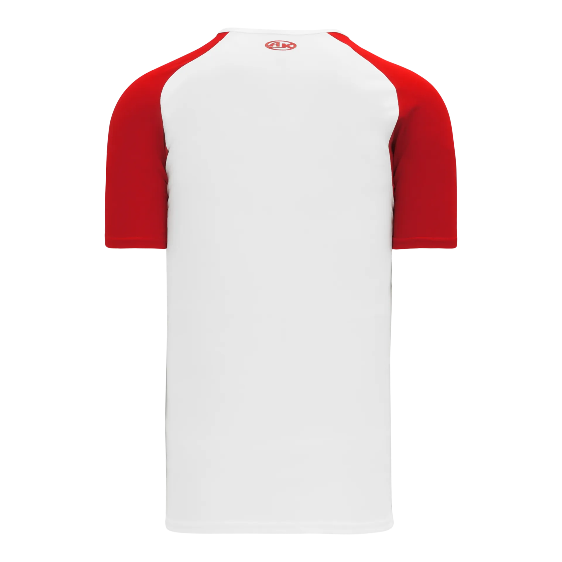 Athletic Knit (AK) S1375M-209 Mens White/Red Soccer Jersey