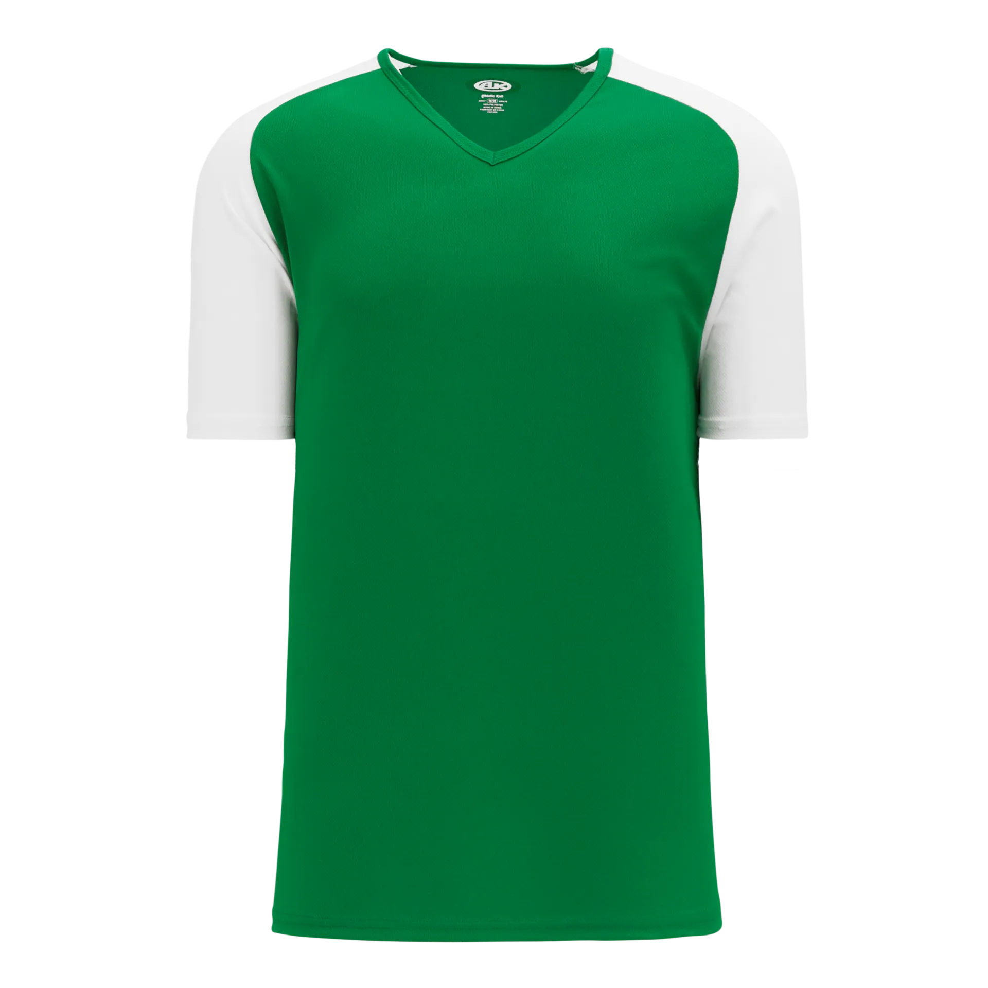 Athletic Knit (AK) S1375M-210 Mens Kelly Green/White Soccer Jersey