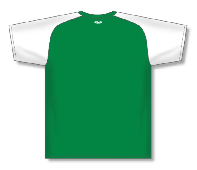 Athletic Knit (AK) S1375M-210 Mens Kelly Green/White Soccer Jersey