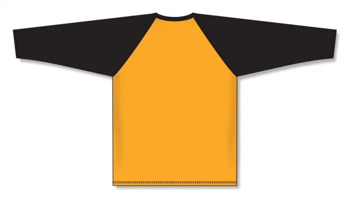 Athletic Knit (AK) S1846A-213 Adult Gold/Black Soccer Jersey