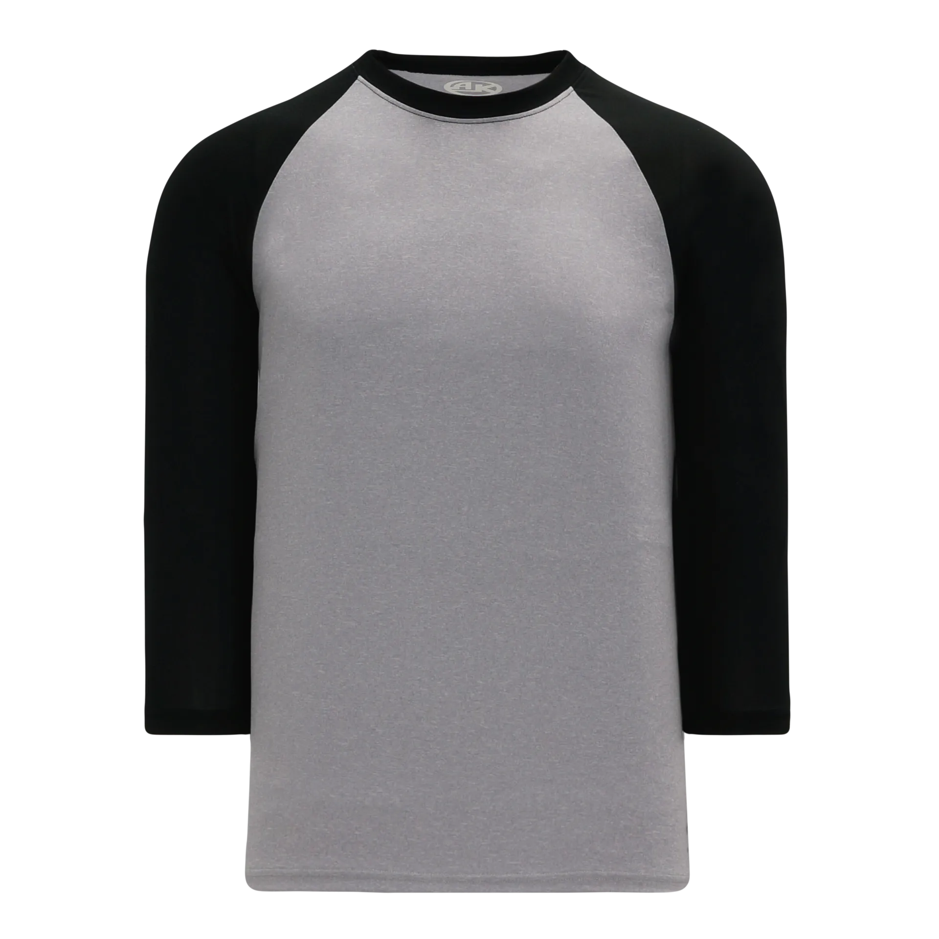 Athletic Knit (AK) S1846A-920 Adult Heather Grey/Black Soccer Jersey