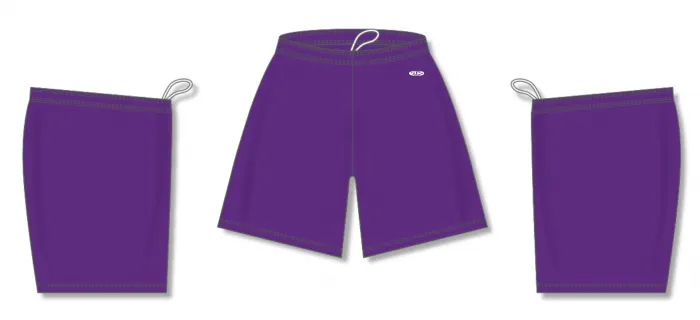Athletic Knit (AK) SS1300M-010 Mens Purple Soccer Shorts
