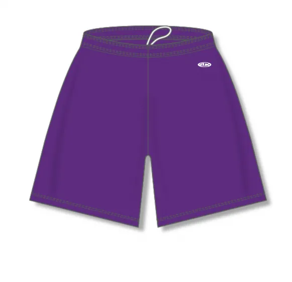Athletic Knit (AK) SS1300M-010 Mens Purple Soccer Shorts