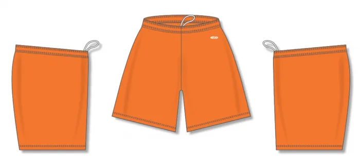 Athletic Knit (AK) SS1300M-064 Mens Orange Soccer Shorts