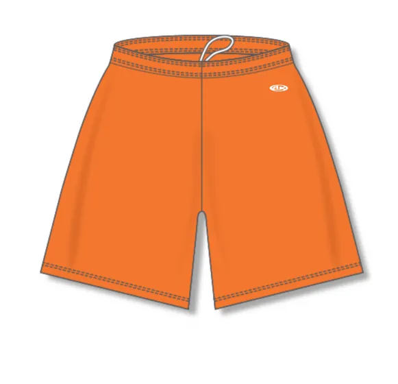 Athletic Knit (AK) SS1300M-064 Mens Orange Soccer Shorts