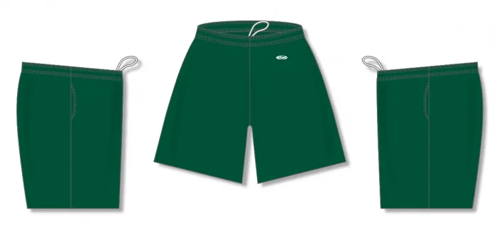 Athletic Knit (AK) SS1700Y-029 Youth Dark Green Soccer Shorts