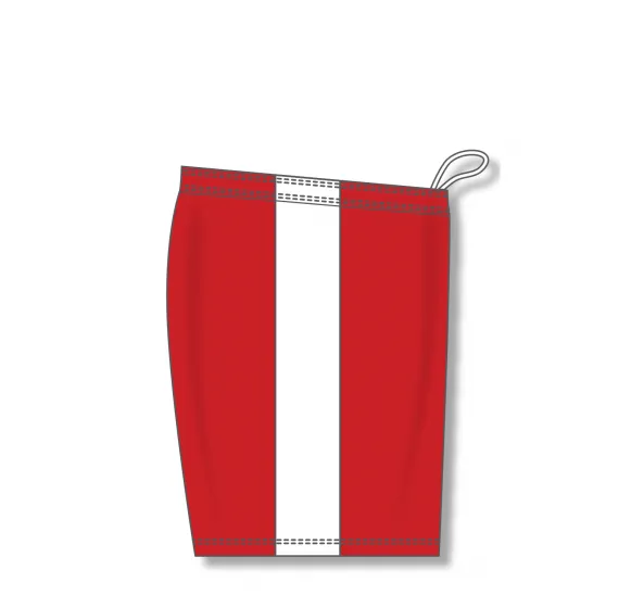 Athletic Knit (AK) SS9145L-208 Ladies Red/White Pro Soccer Shorts