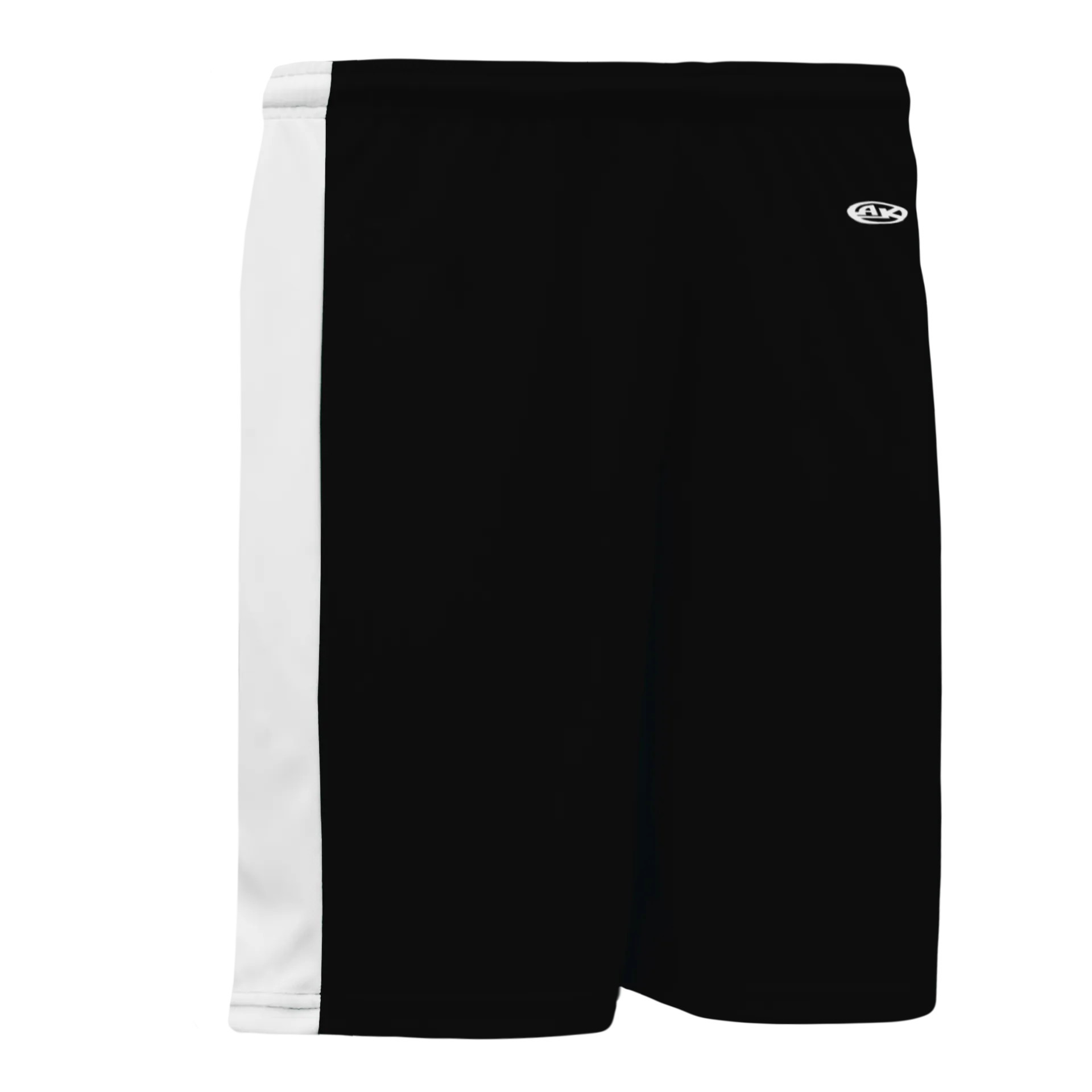 Athletic Knit (AK) SS9145L-221 Ladies Black/White Pro Soccer Shorts