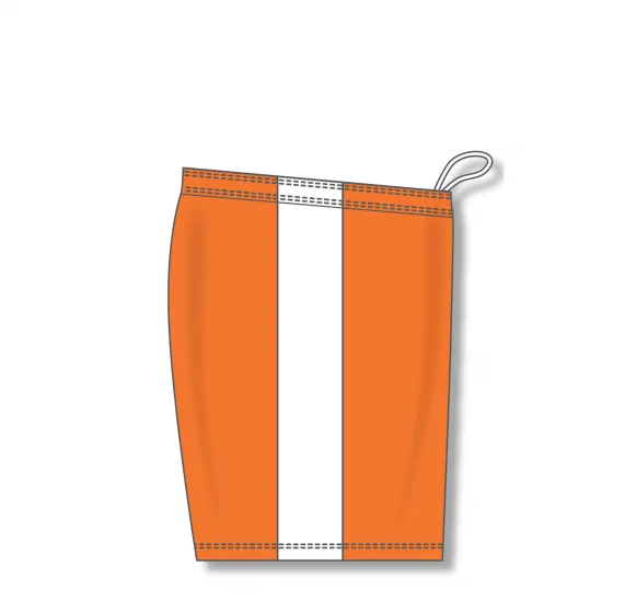 Athletic Knit (AK) SS9145L-238 Ladies Orange/White Pro Soccer Shorts