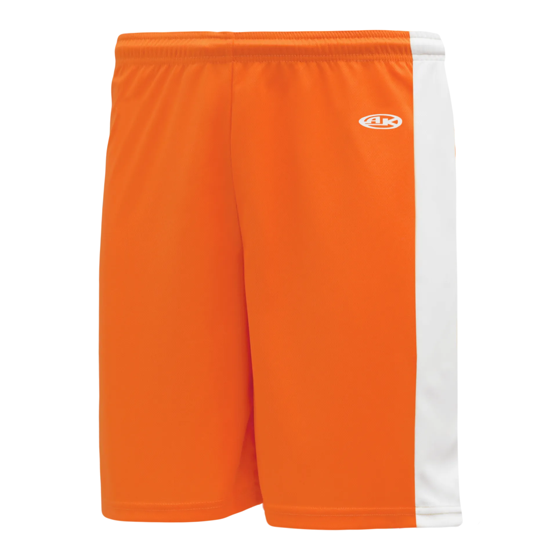 Athletic Knit (AK) SS9145M-238 Mens Orange/White Pro Soccer Shorts